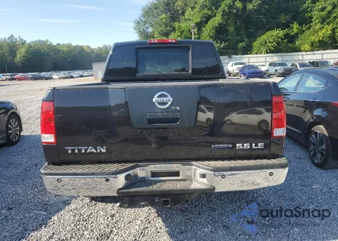 2008 Nissan Titan Xe z USA, uszkodzony, nr VIN 1N6BA07DX8N348396